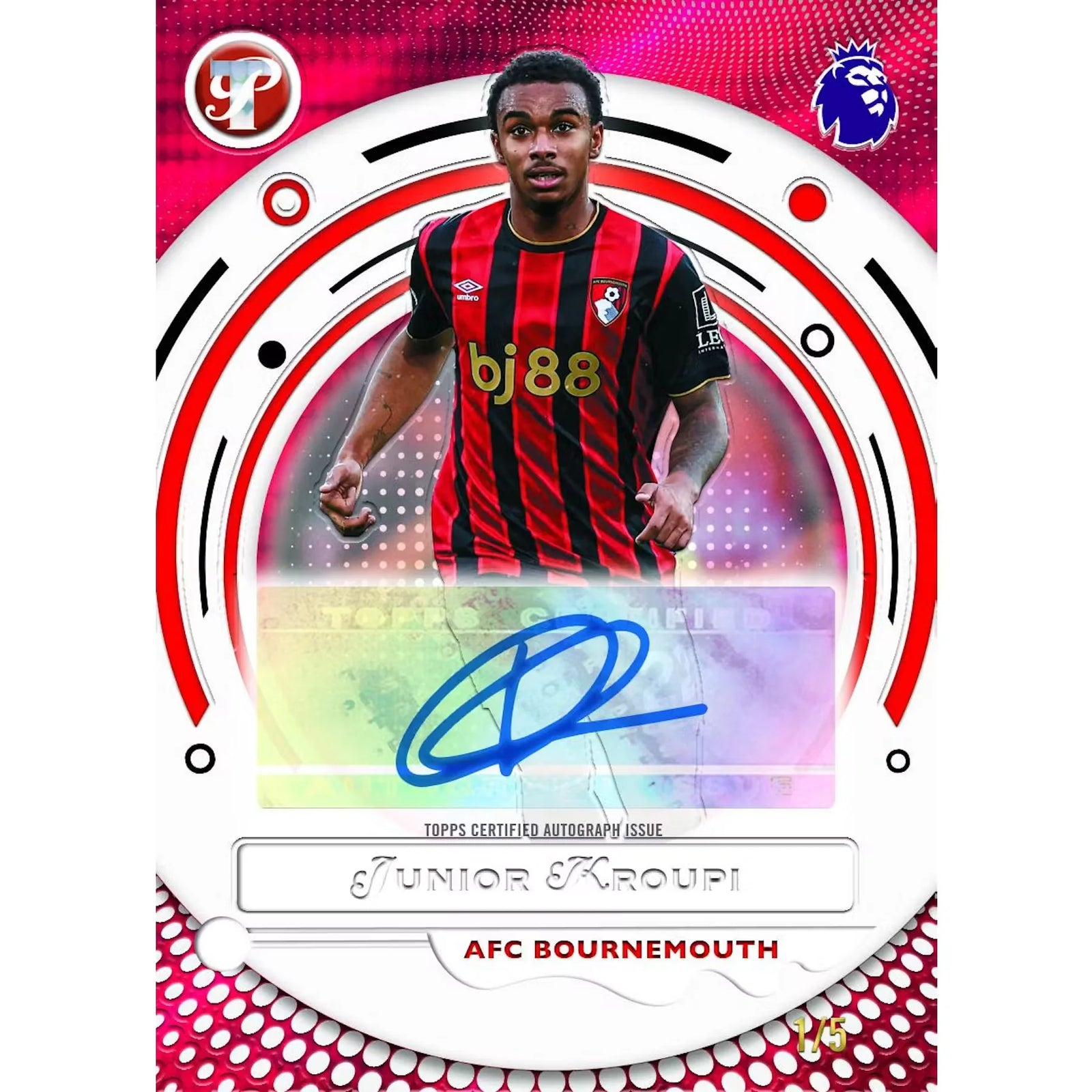 2025-26 Topps Pristine Premier League Hobby Box | Soccer Card Release (Ships Sealed Only)