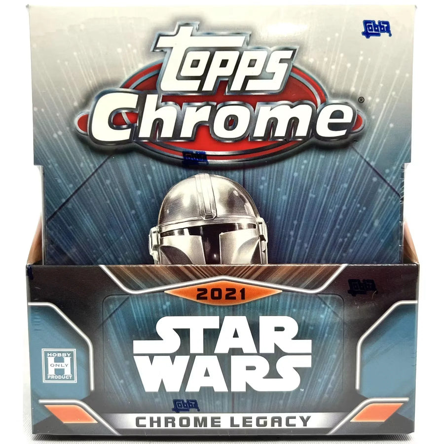2021 Topps Star Wars Chrome Legacy Hobby Box | Master Box (Ships Sealed Only)