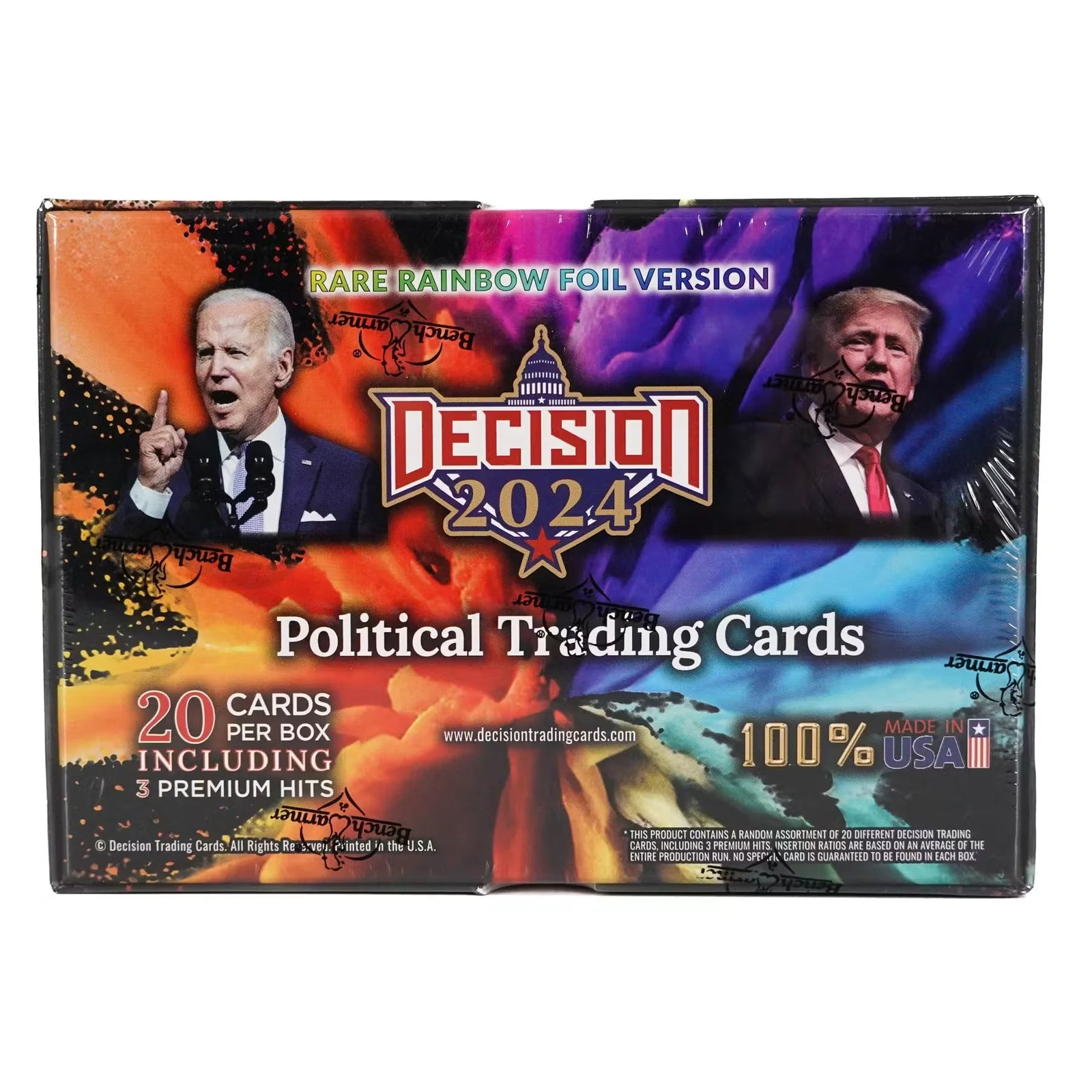 2024 Benchwarmer Decision Rainbow Foil Hobby Box