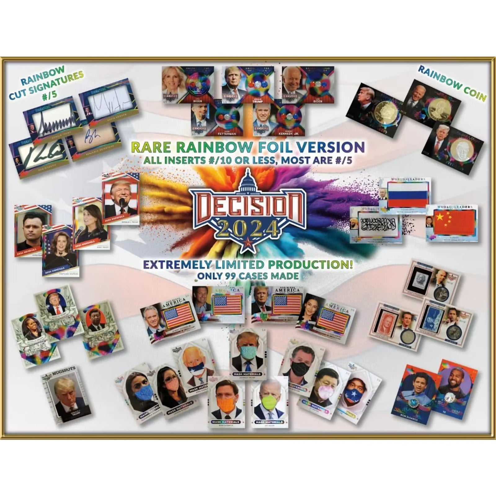 2024 Benchwarmer Decision Rainbow Foil Hobby Box
