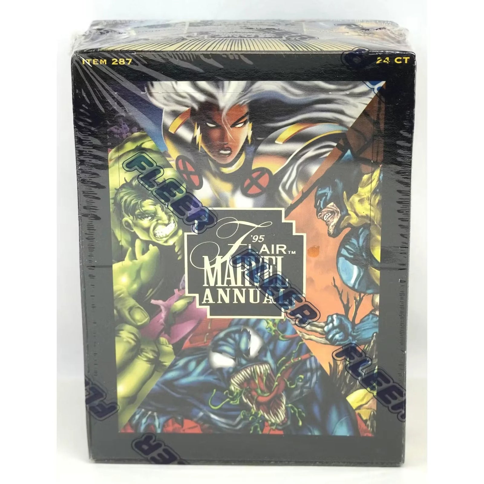 1995 Flair Marvel Annual Hobby Box | 24 Packs