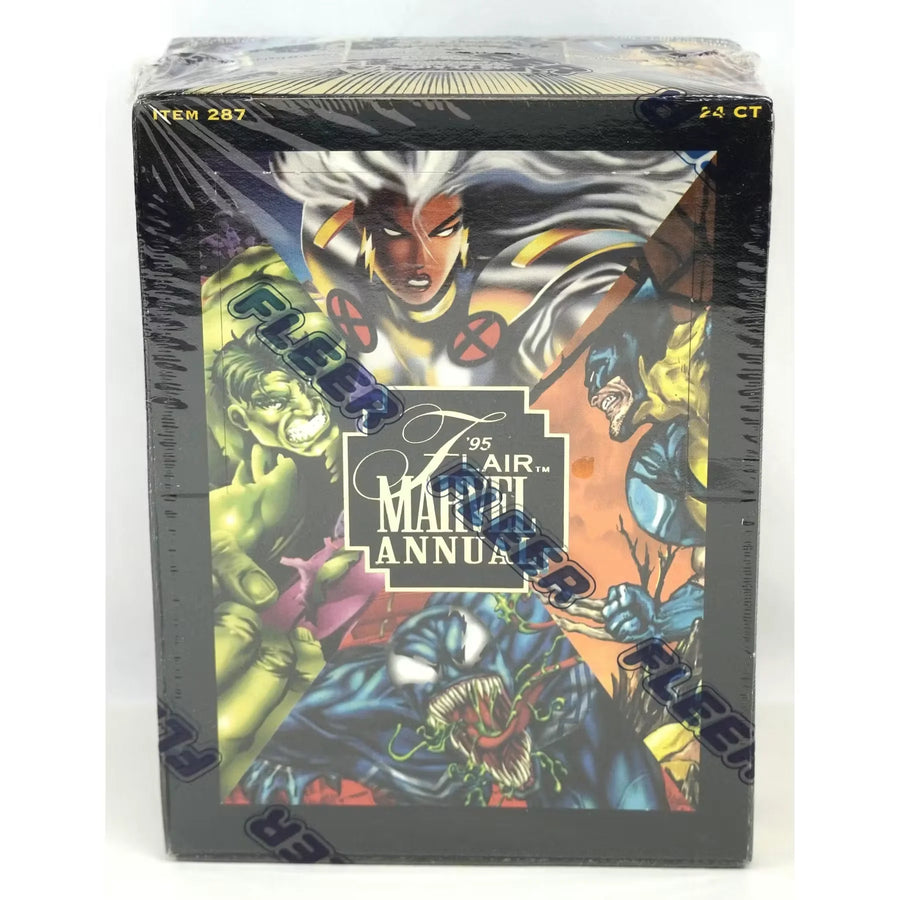 1995 Flair Marvel Annual Hobby Box | 24 Packs