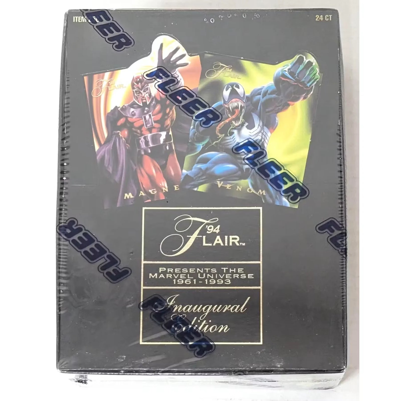 1994 Fleer Flair Marvel Universe Inaugural Edition Wax Box