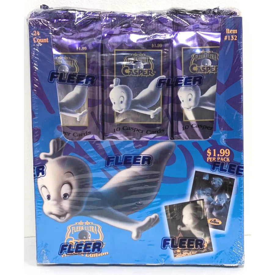 1995 Fleer Ultra Casper Jumbo Box | 24 Packs Sealed