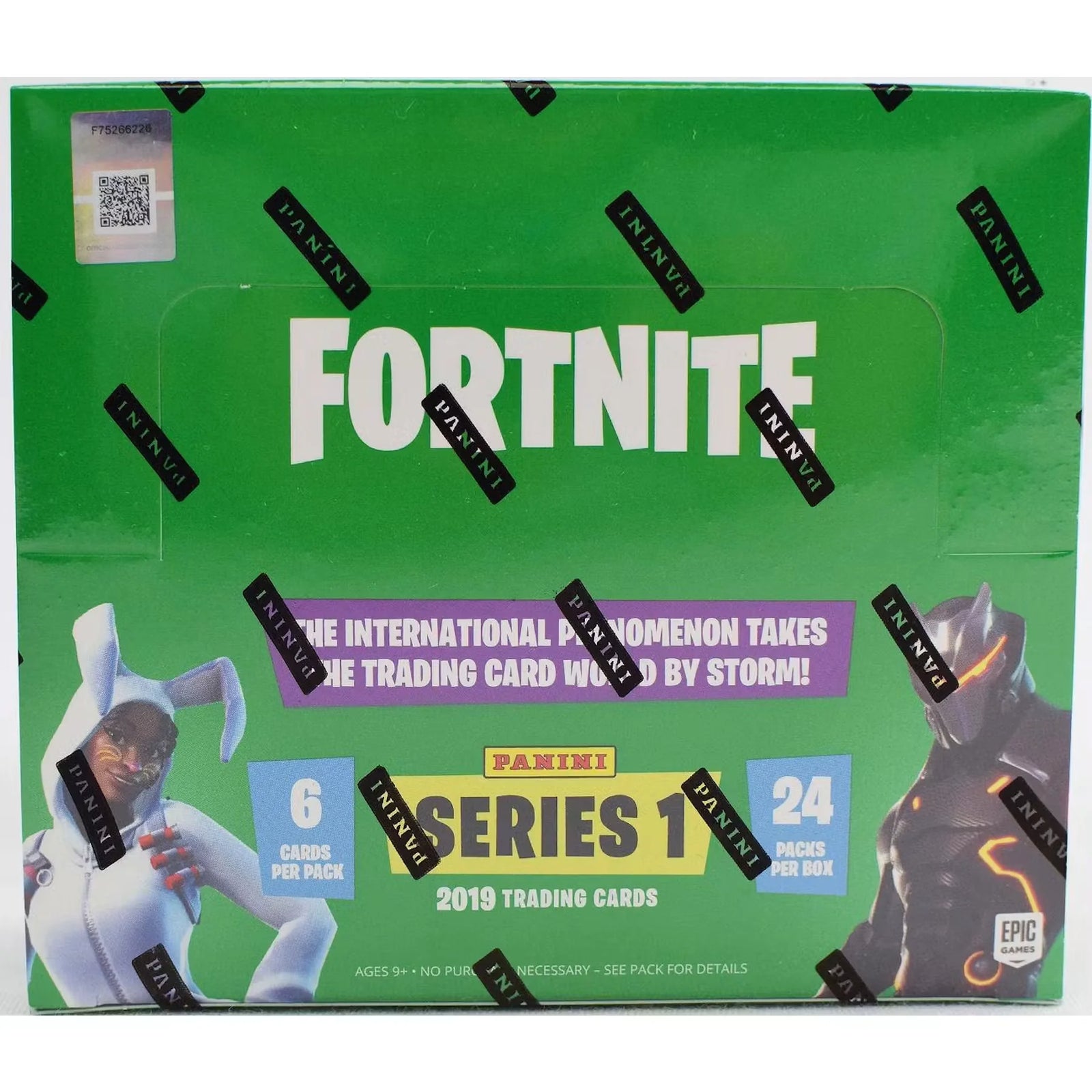 Fortnite Series 1 Trading Cards Hobby Box | 2019 Panini USA Print (Ships Sealed Only)