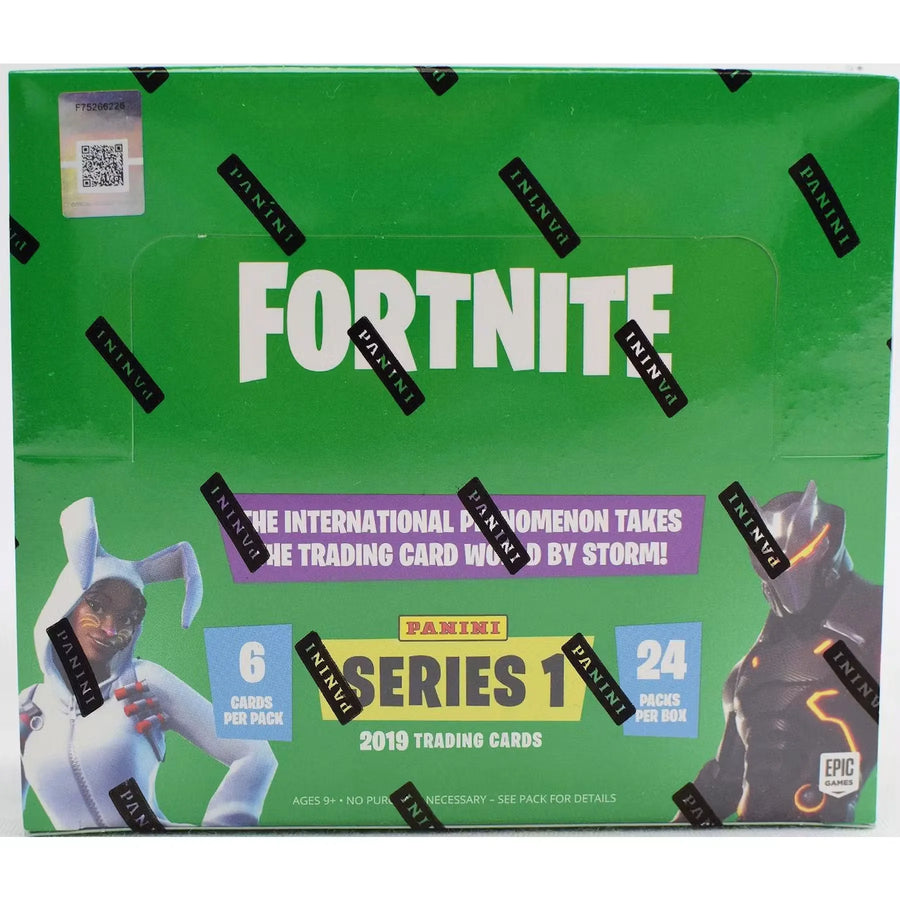 Fortnite Series 1 Trading Cards Hobby Box | 2019 Panini USA Print (Ships Sealed Only)