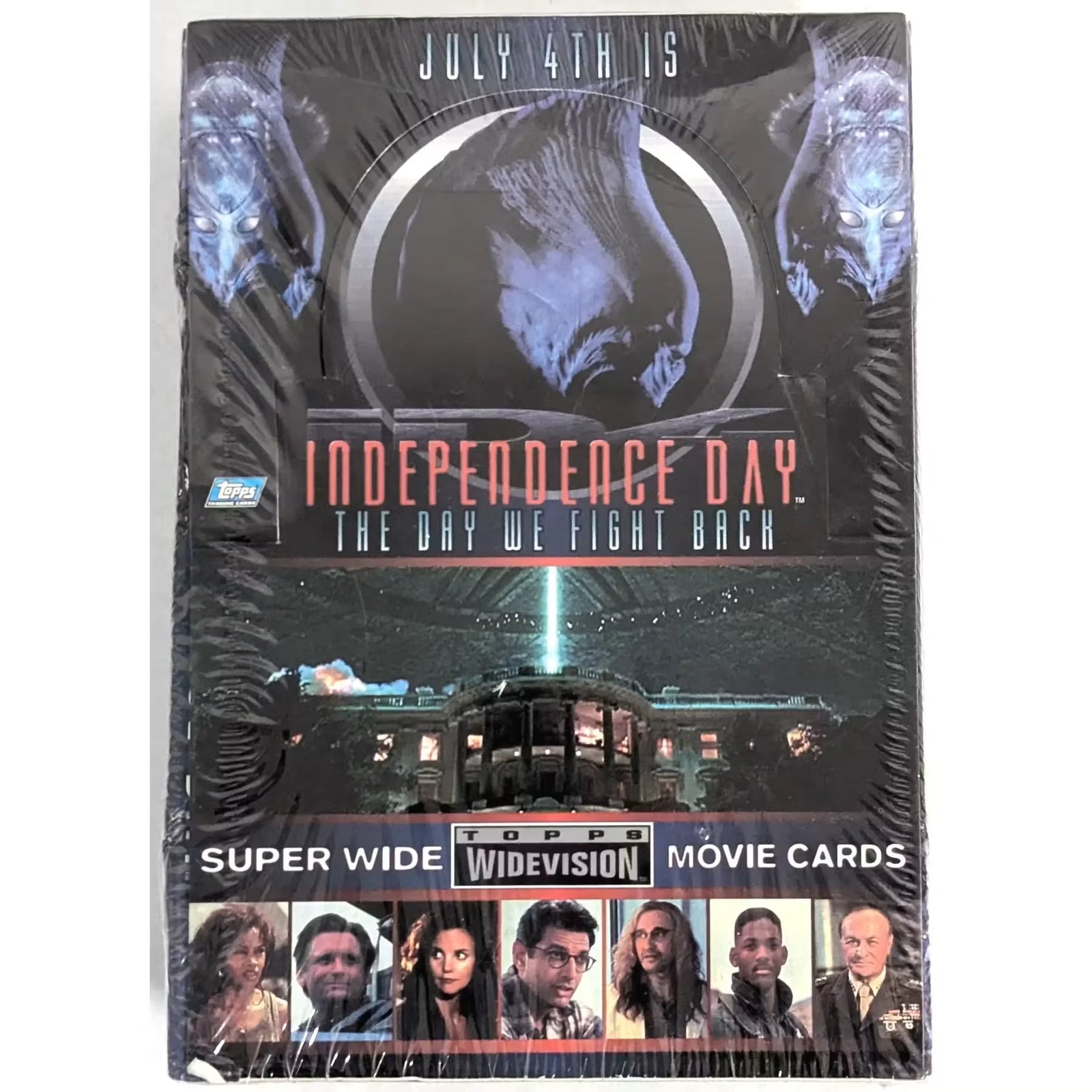 1996 Topps Independence Day Widevision Hobby Box | 36 Packs (Ships Sealed Only)