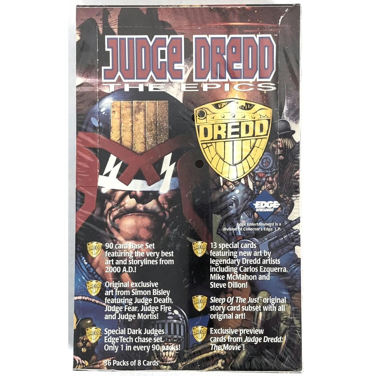 Judge Dredd The Epics Hobby Box | 1995 Collector's Edge