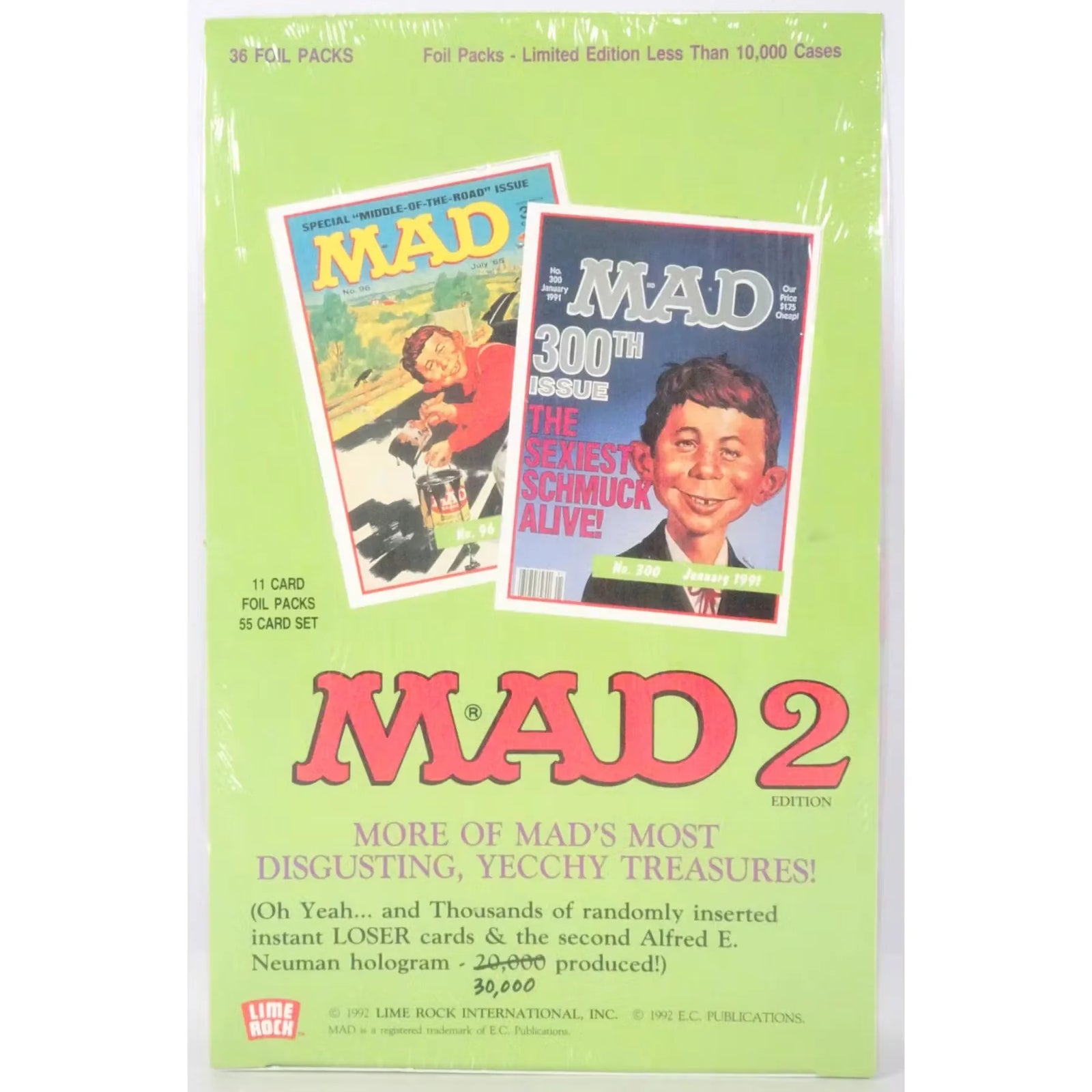 Mad Series 2 Hobby Box | 1992 Lime Rock Edition