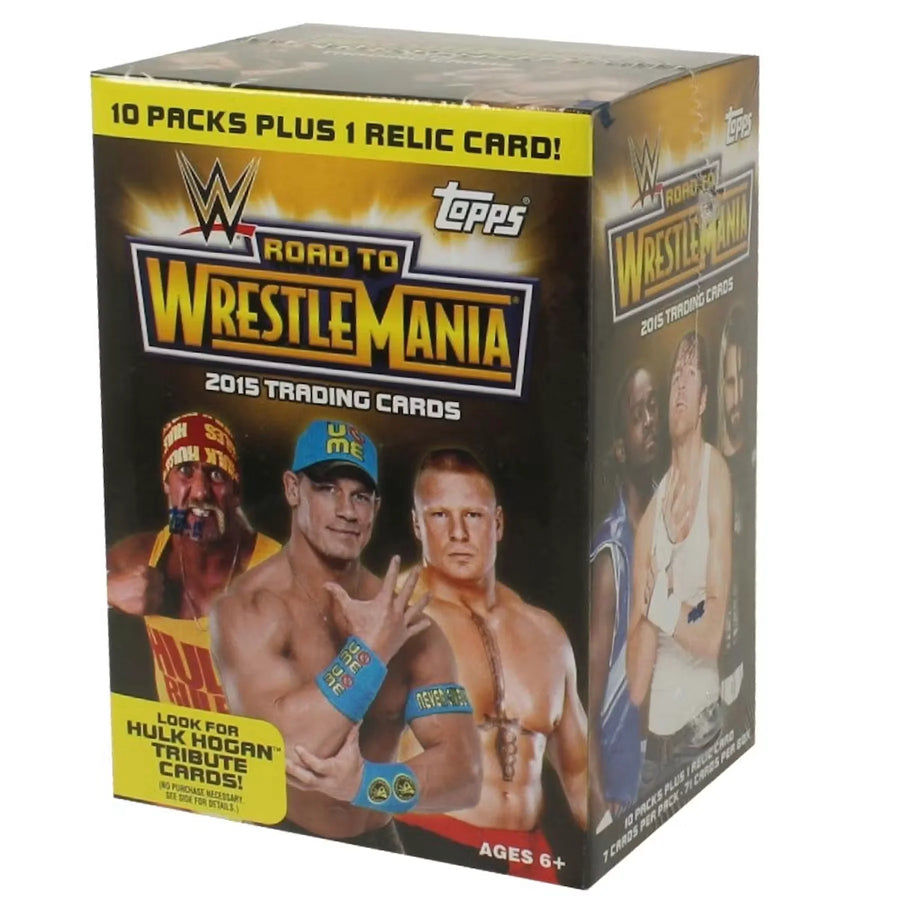 2015 Topps WWE Road to Wrestlemania Blaster Box (Ships Sealed Only)