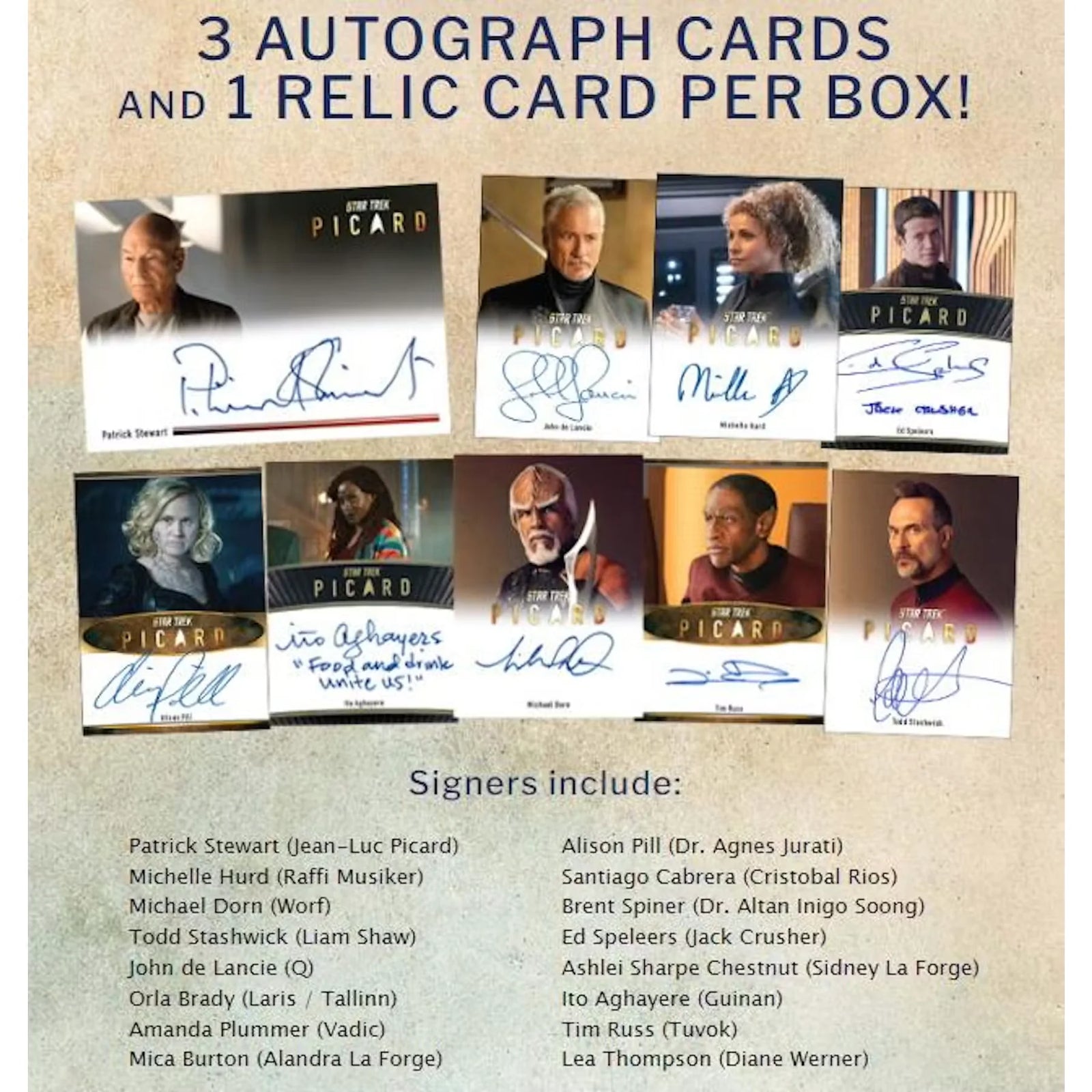 Star Trek Picard Seasons 2 & 3 Hobby Box | 2024 Rittenhouse