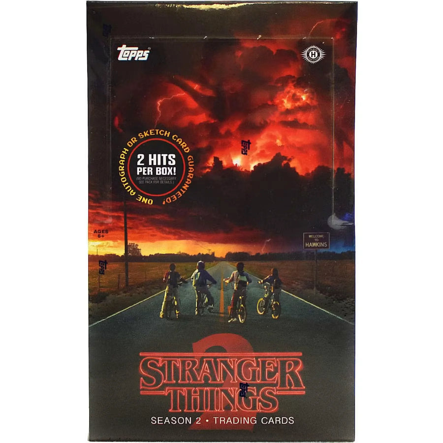 2019 Topps Stranger Things Season 2 Hobby Box | 24 Packs (Ships Sealed Only)