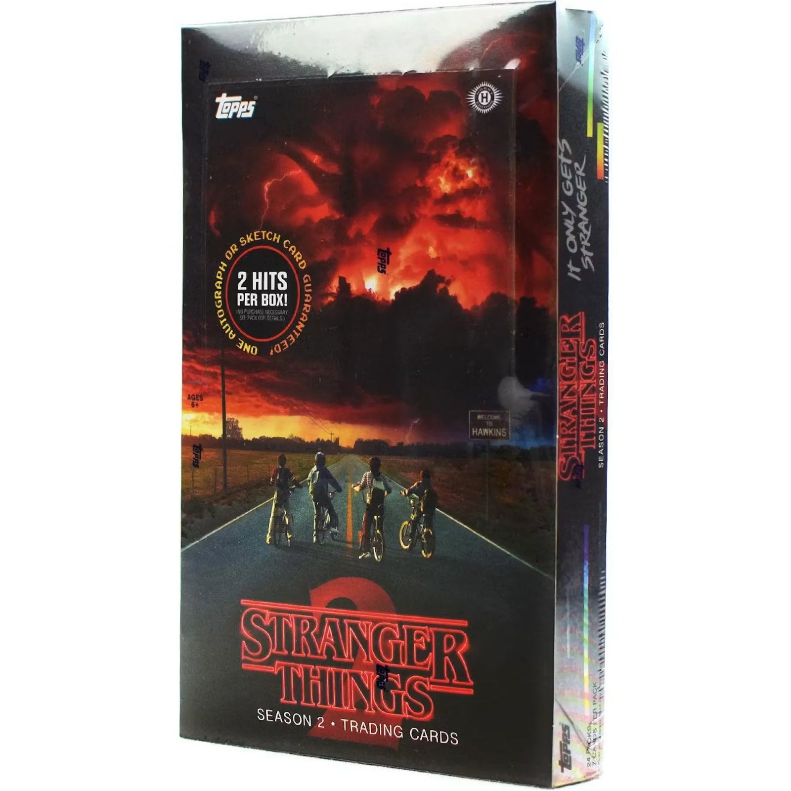 2019 Topps Stranger Things Season 2 Hobby Box | 24 Packs (Ships Sealed Only)