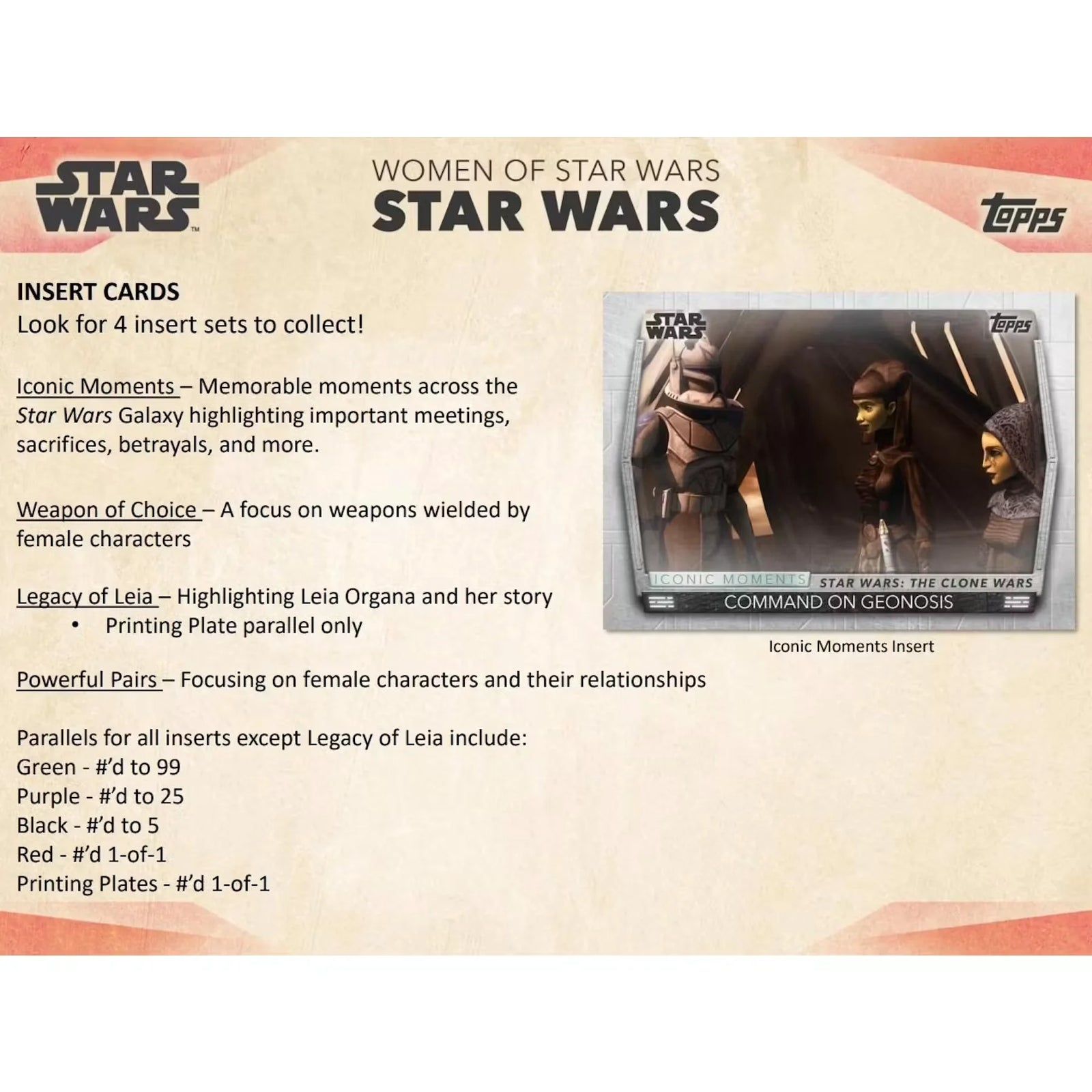 2020 Topps Women of Star Wars Hobby Box | One Autograph Per Box (Ships Sealed Only)