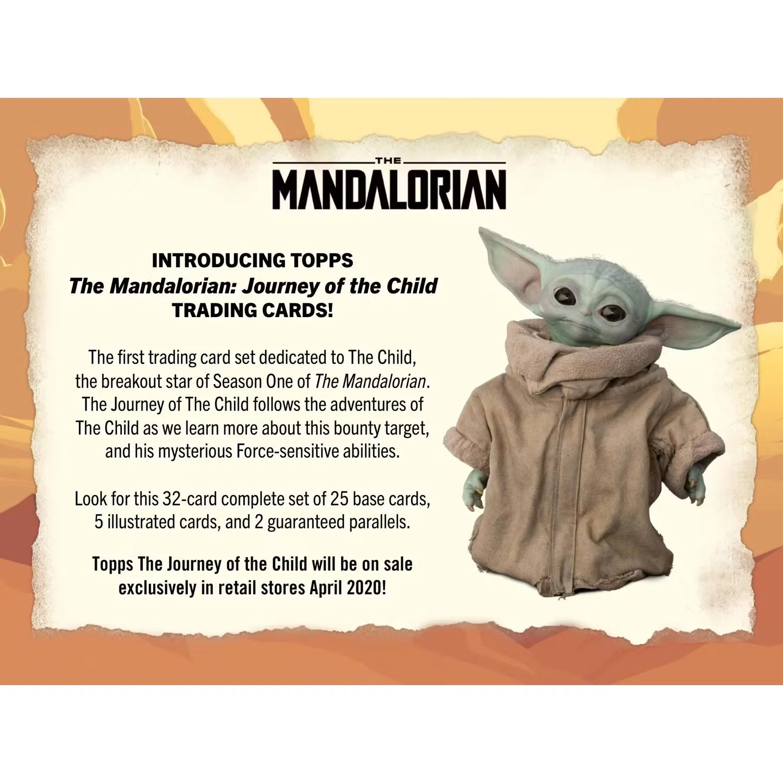 2020 Topps Star Wars Mandalorian Journey of the Child Blaster Box (Ships Sealed Only)