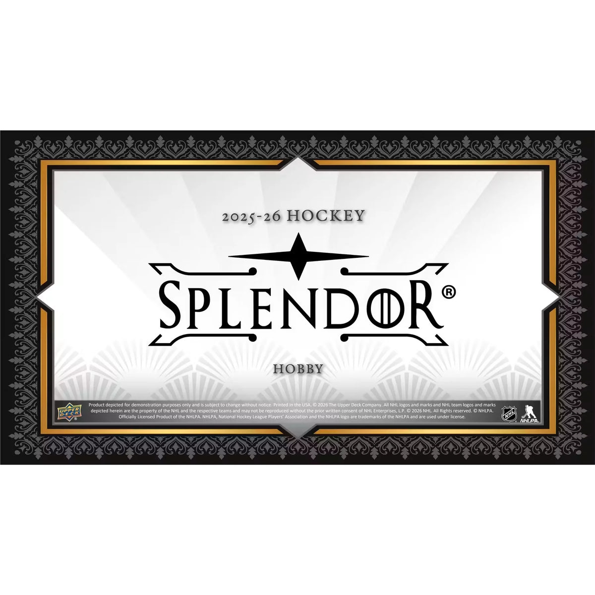 2025-26 Upper Deck Splendor Hockey Hobby Box | Premium Presell | P5176648