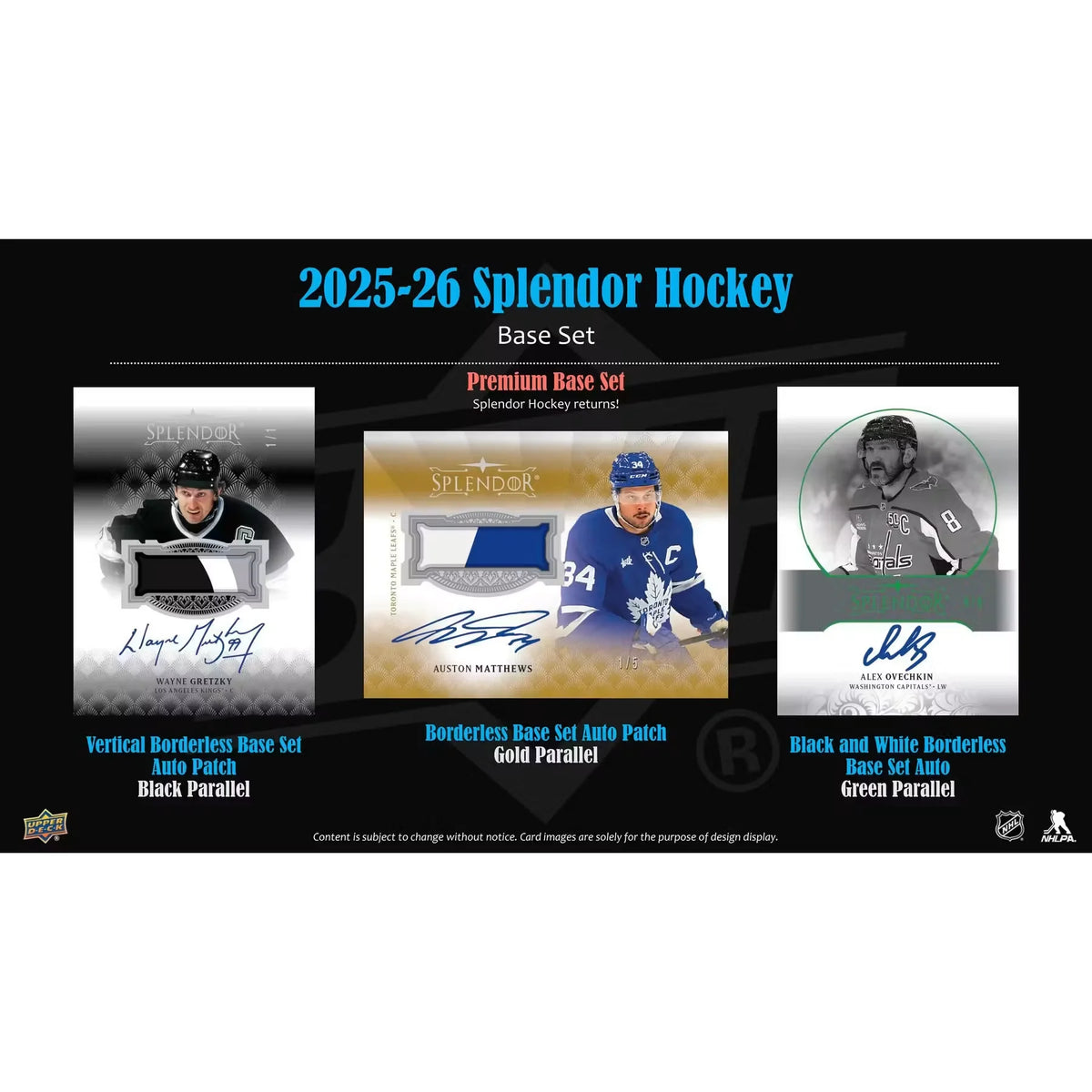 2025-26 Upper Deck Splendor Hockey Hobby Box | Premium Presell | P5176648