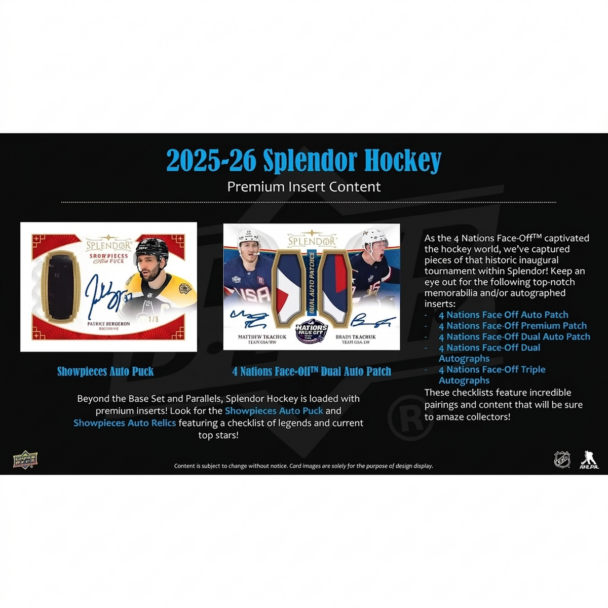 2025-26 Upper Deck Splendor Hockey Hobby Box | Premium Presell | P5176648