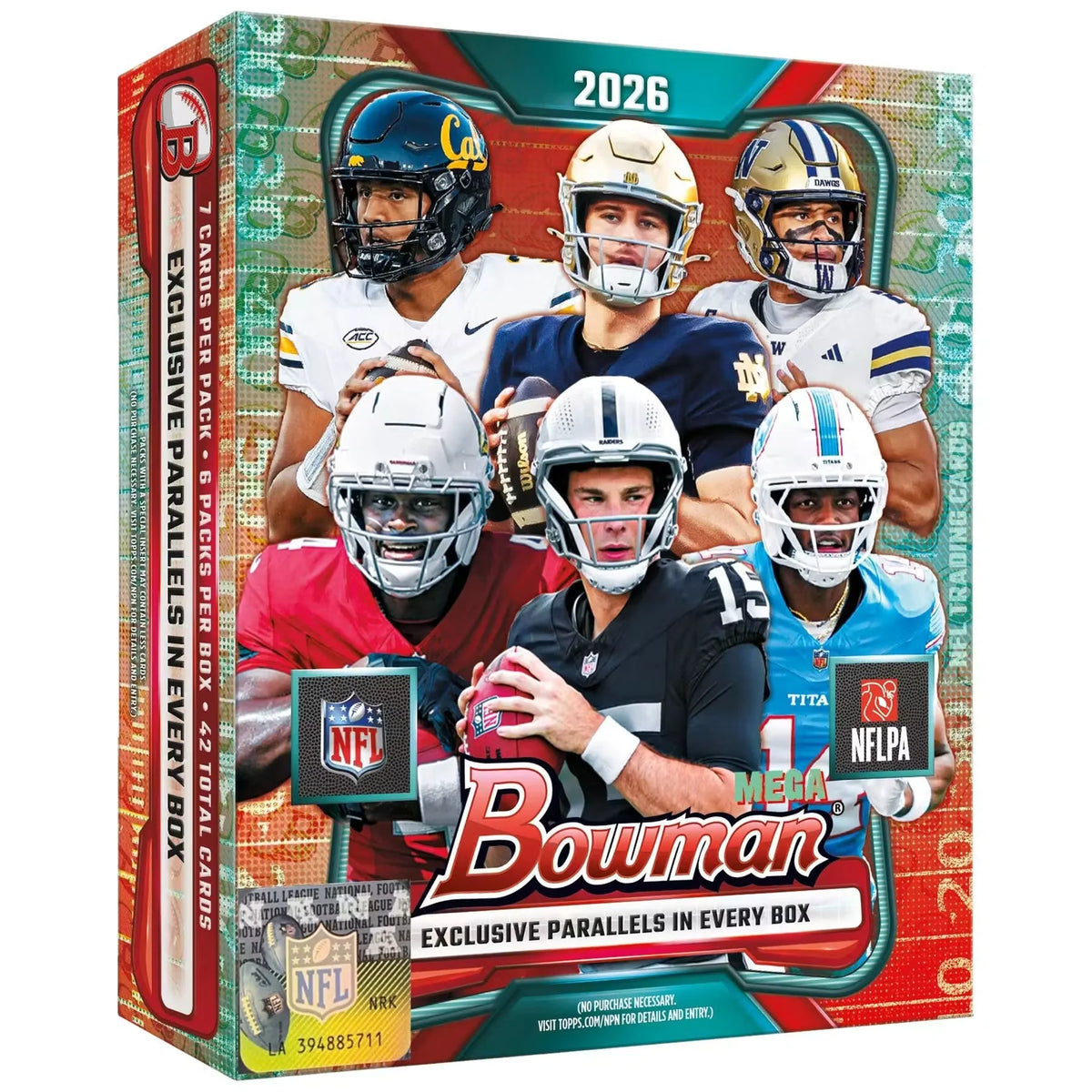2026 Bowman Football Mega Box | Presell (Ships Sealed Only) | P5176651