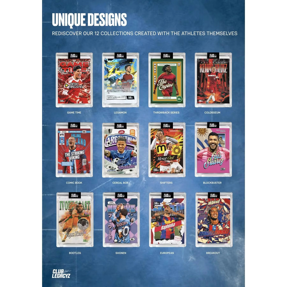 Club Legacyz Icons Back to School Fifth Edition Soccer Hobby Box | 2026 | P5176652