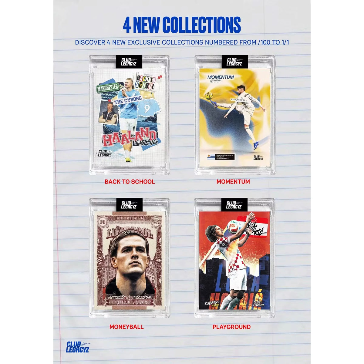 Club Legacyz Icons Back to School Fifth Edition Soccer Hobby Box | 2026 | P5176652
