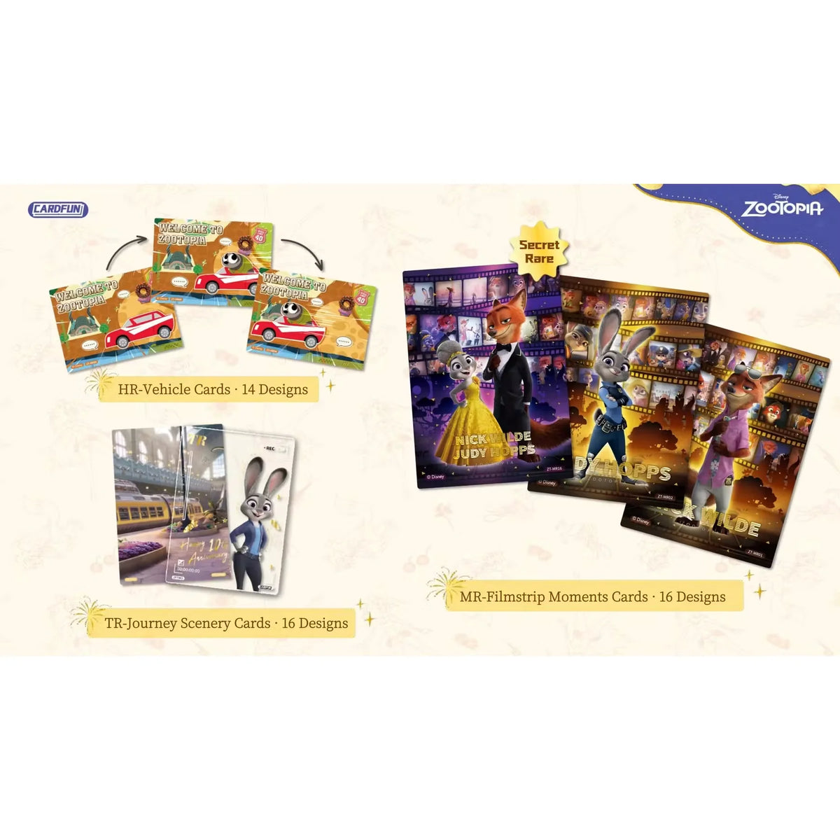 2026 Card.Fun Zootopia 10th Anniversary Hobby Box | Presell (Ships Sealed Only) | P5176703