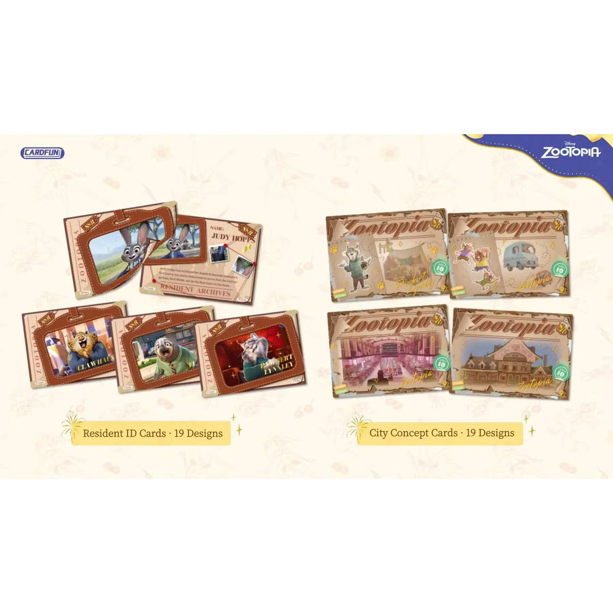 2026 Card.Fun Zootopia 10th Anniversary Hobby Box | Presell (Ships Sealed Only) | P5176703