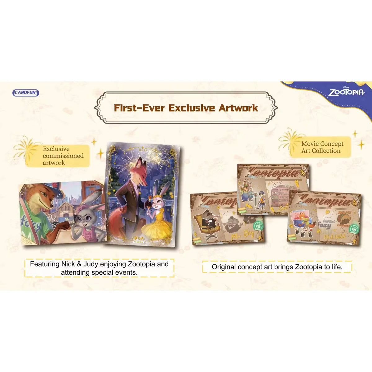 2026 Card.Fun Zootopia 10th Anniversary Hobby Box | Presell (Ships Sealed Only) | P5176703