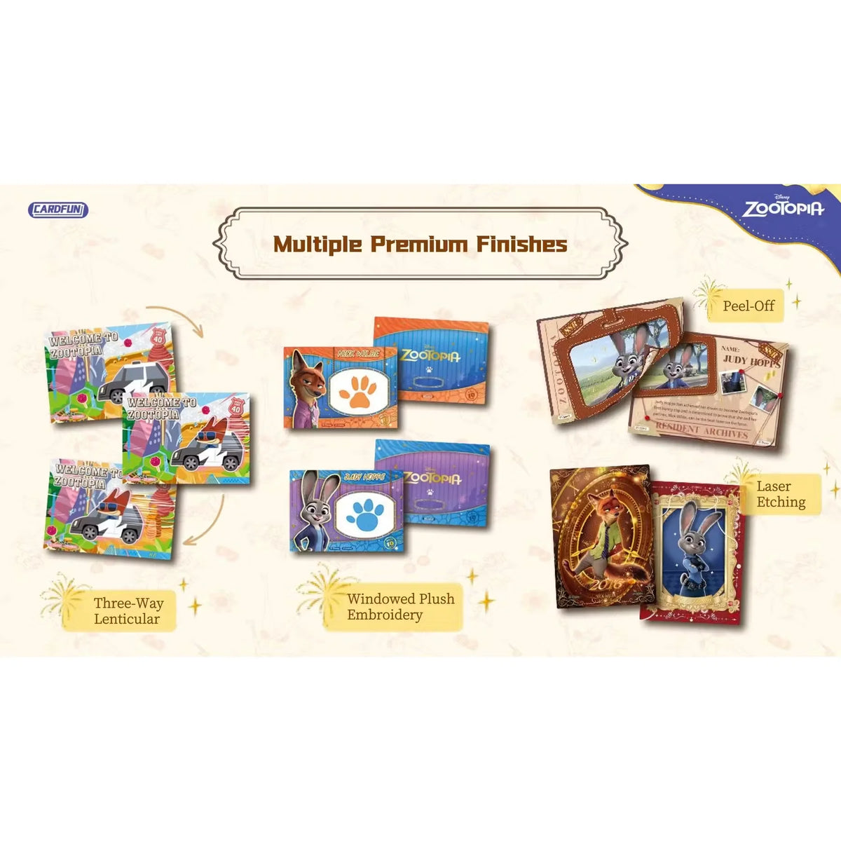 2026 Card.Fun Zootopia 10th Anniversary Hobby Box | Presell (Ships Sealed Only) | P5176703