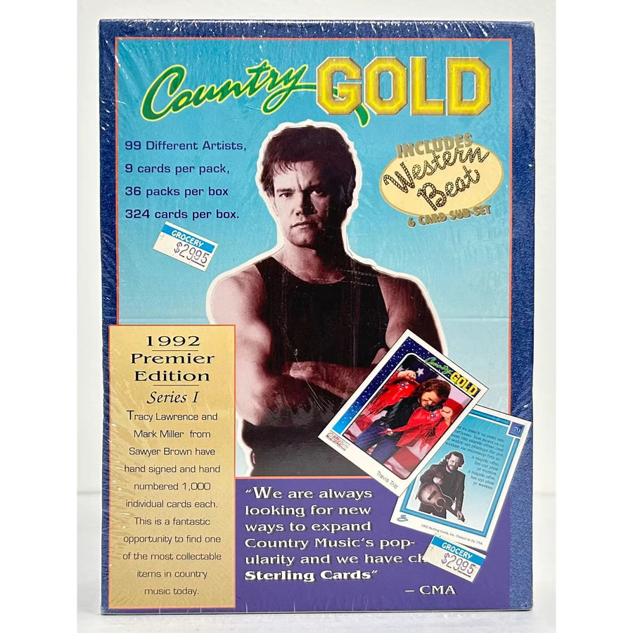 1992 Country Gold Premier Edition Series 1 Hobby Box | P5176939