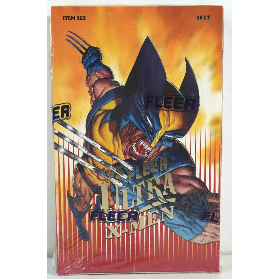 1995 Fleer Ultra X-Men Hobby Box | 36 Packs Yellow | P5176948