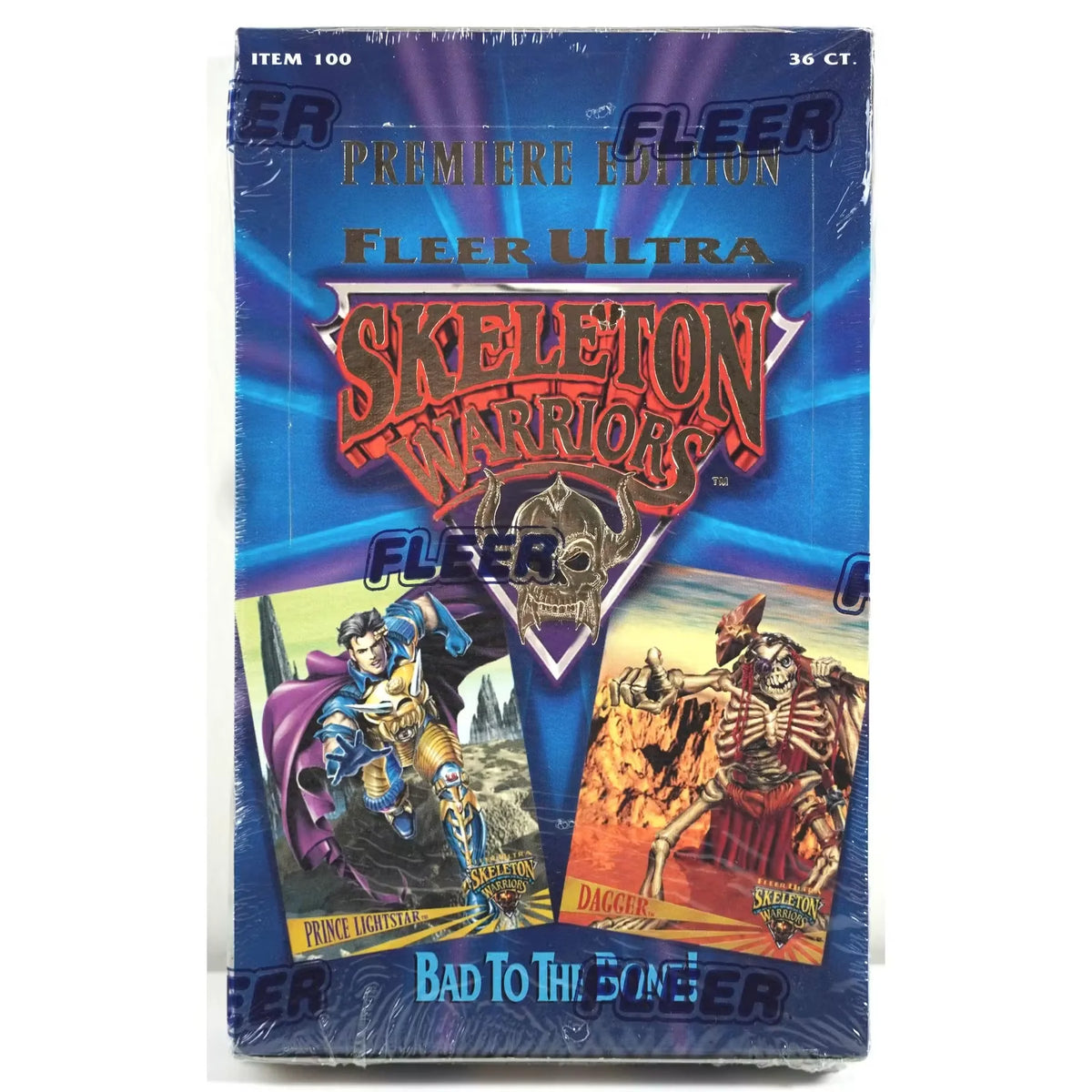 1995 Fleer Ultra Skeleton Warriors Blaster Hobby Box | P5176950