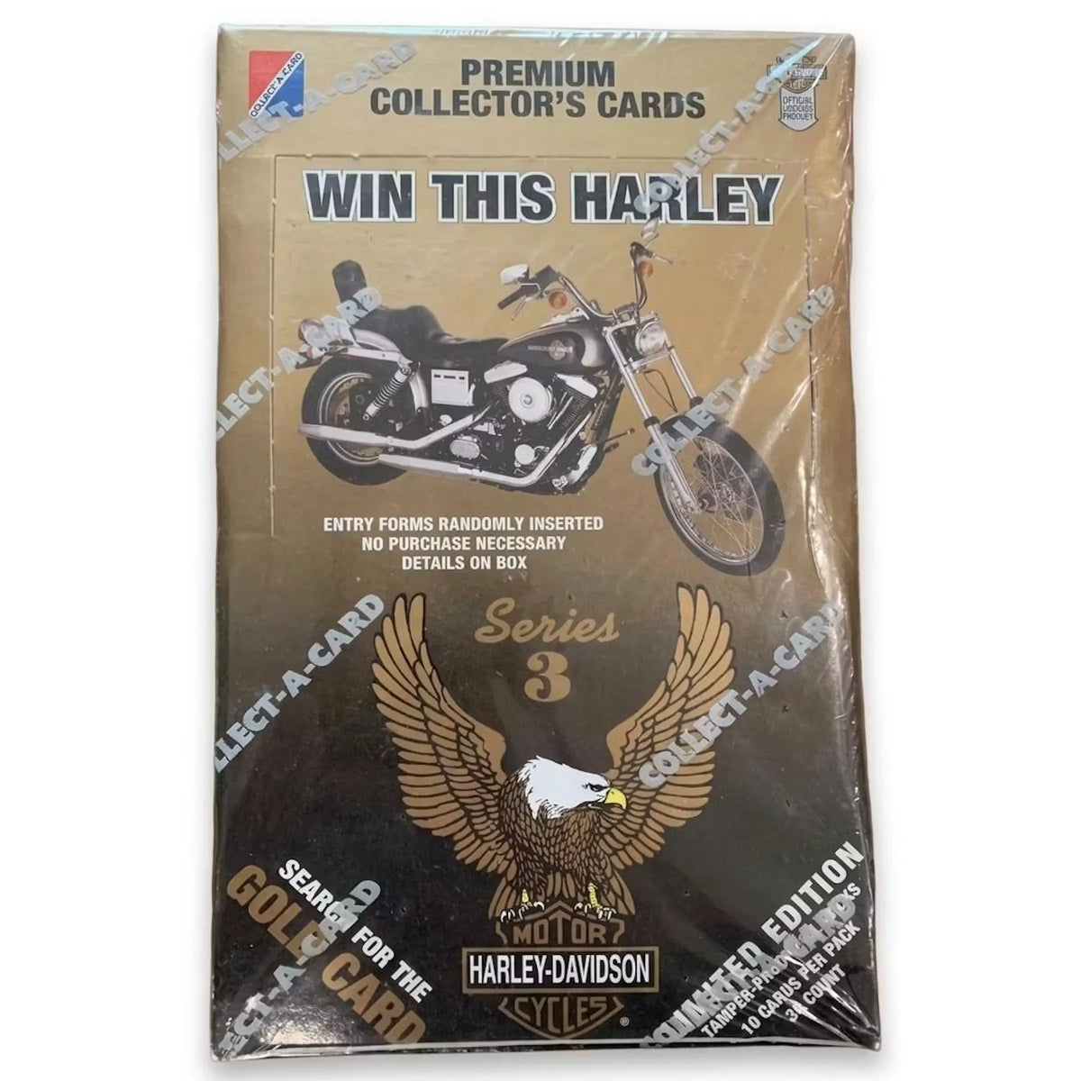 Harley Davidson Series 3 Hobby Box | 1993 Collect-A-Card (Ships Sealed Only) | P5177042