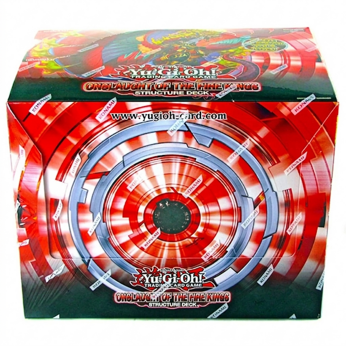 Yu-Gi-Oh Onslaught of the Fire Kings Structure Deck Box | Sealed 2013 | P5177052
