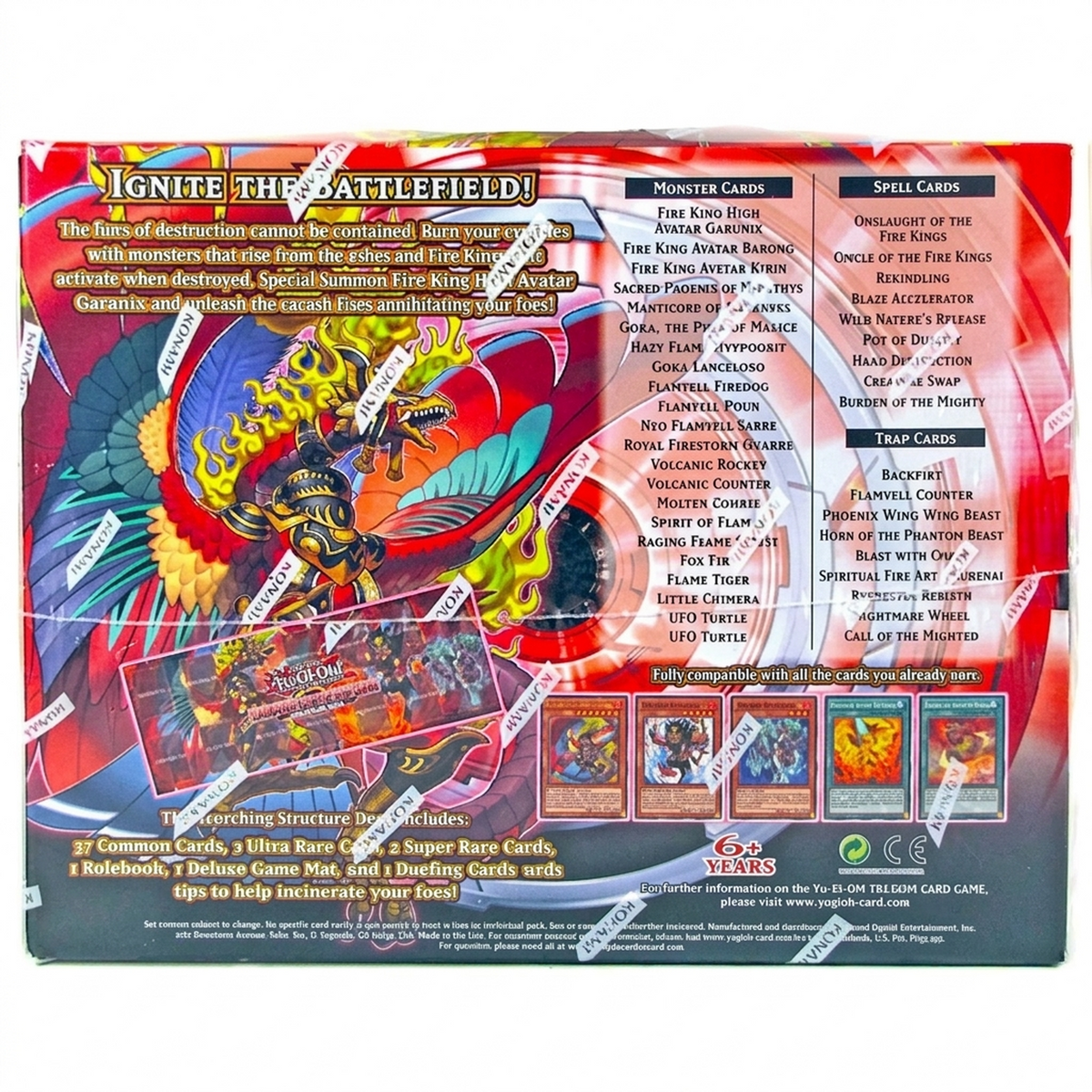 Yu-Gi-Oh Onslaught of the Fire Kings Structure Deck Box | Sealed 2013 | P5177052
