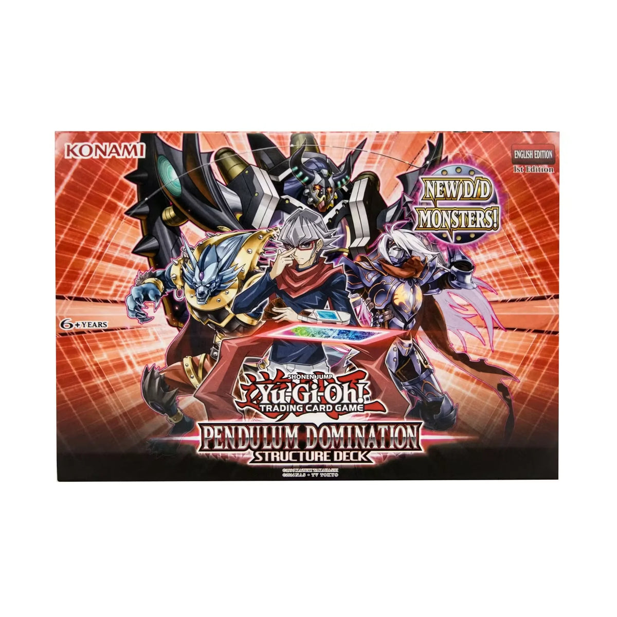 Yu-Gi-Oh Pendulum Domination Structure Deck Display Box | Sealed 2017 | P5177053