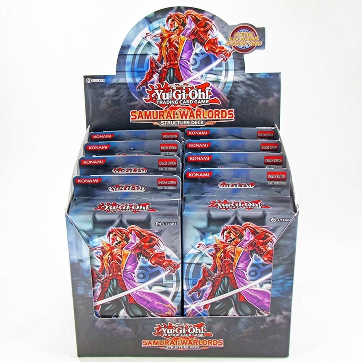 Konami Yu-Gi-Oh Samurai Warlords Structure Deck Box | Sealed 2012 | P5177054