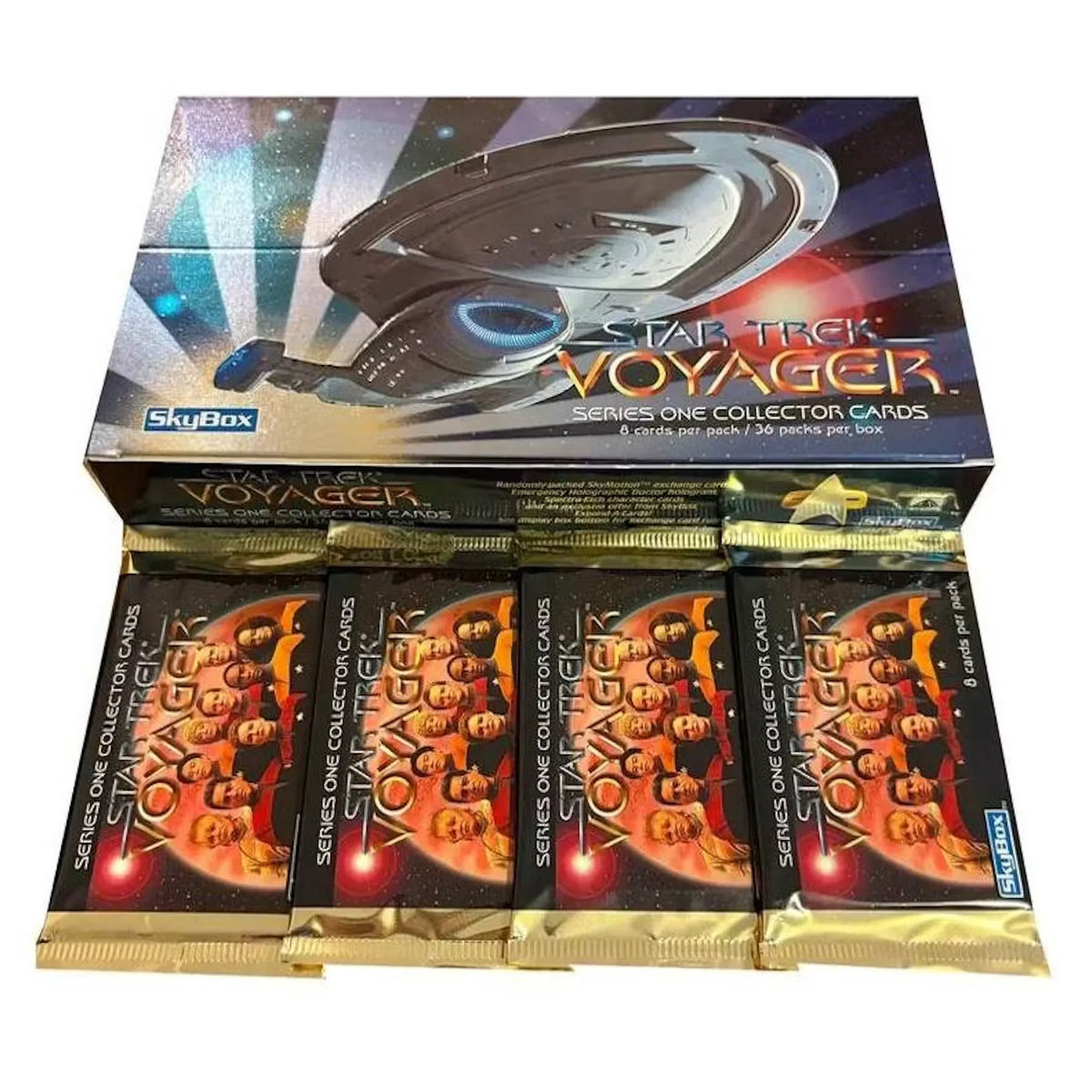 Star Trek: Voyager Series 1 Box | 1995 Skybox Trading Cards | P5177171