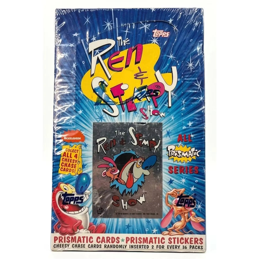 Ren & Stimpy Show Signed Prismatic Series Box | 1993 Topps (Ships Sealed Only) | P5177189