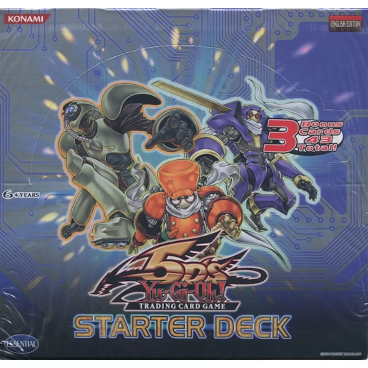 Upper Deck Yu-Gi-Oh 5D's Starter Deck Box | Sealed 2008 (Ships Sealed Only) | P5177198