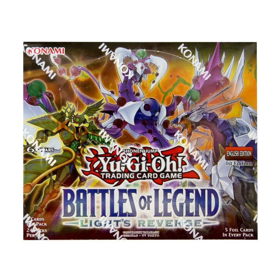 Yu-Gi-Oh Battles of Legend: Light's Revenge Booster Box | Sealed | P5177211