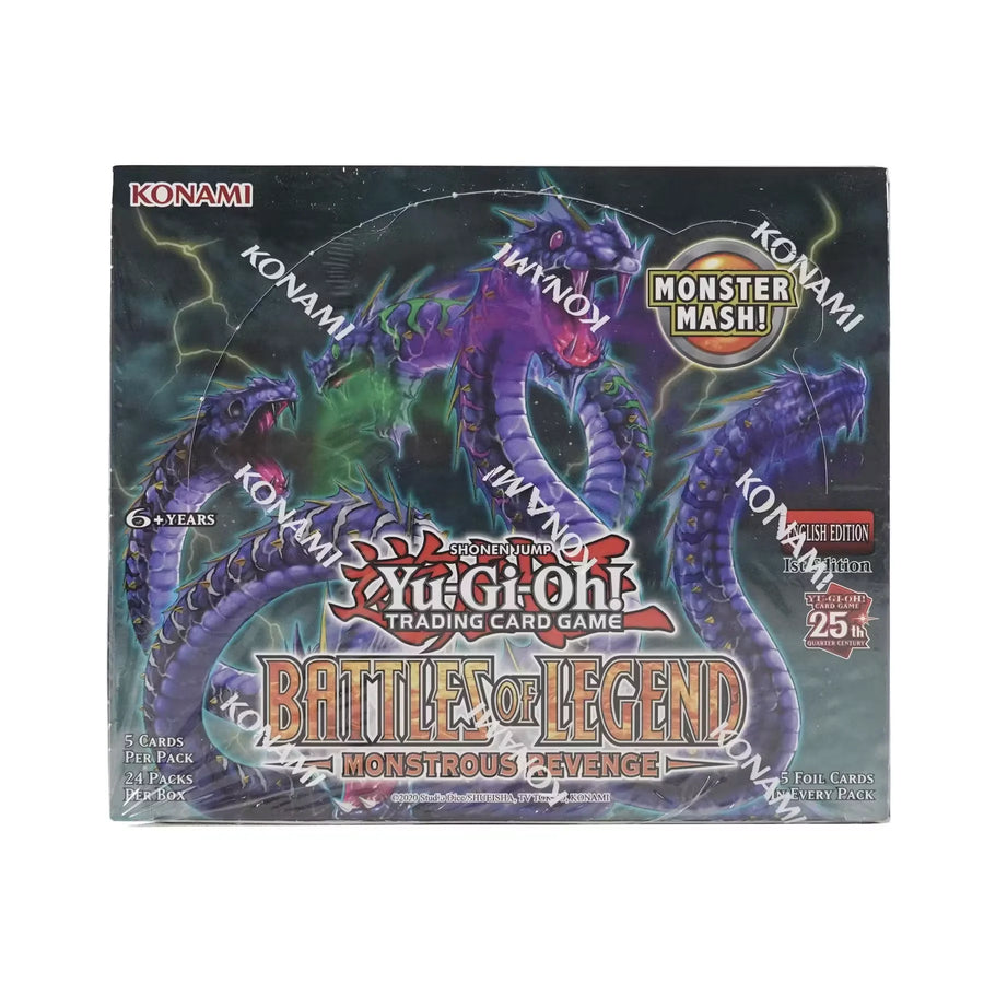Yu-Gi-Oh Battles of Legend: Monstrous Revenge Booster Box | Sealed | P5177212