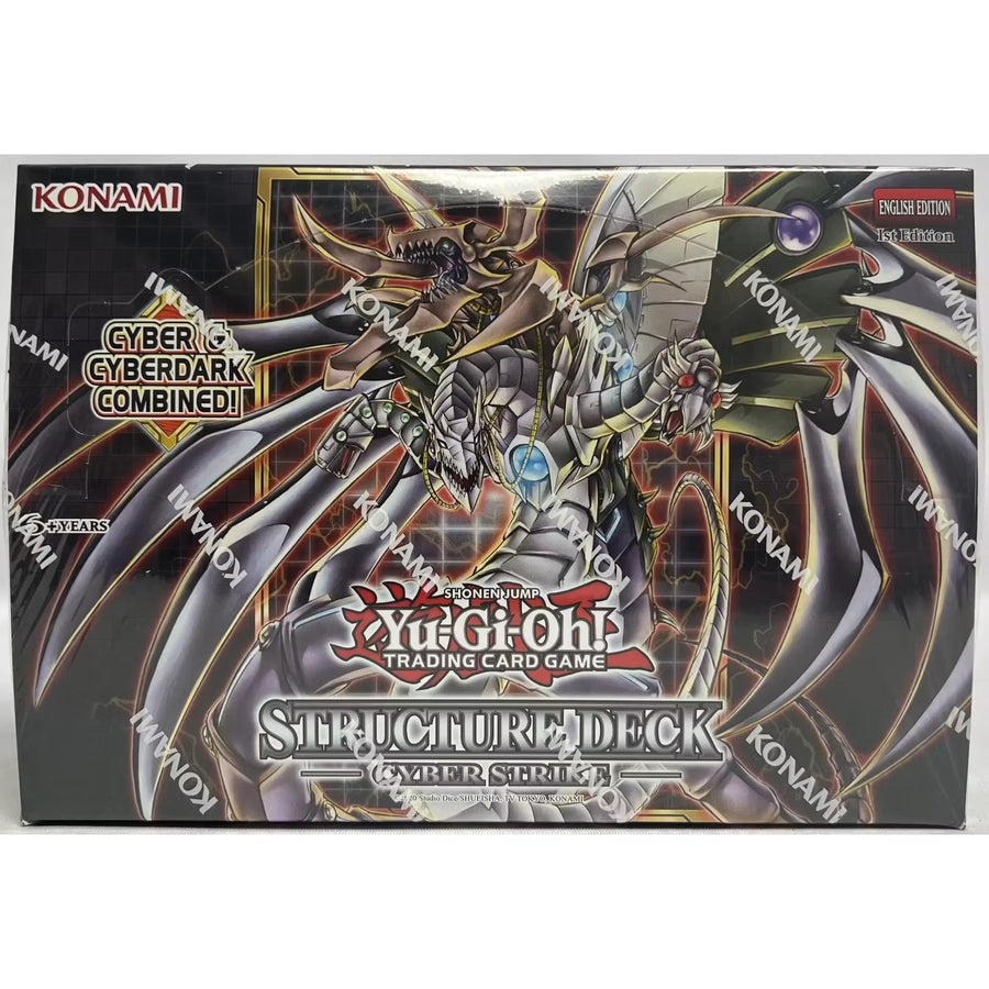 Yu-Gi-Oh Cyber Strike 1st Edition Structure Deck Box (Ships Sealed Only) | P5177213