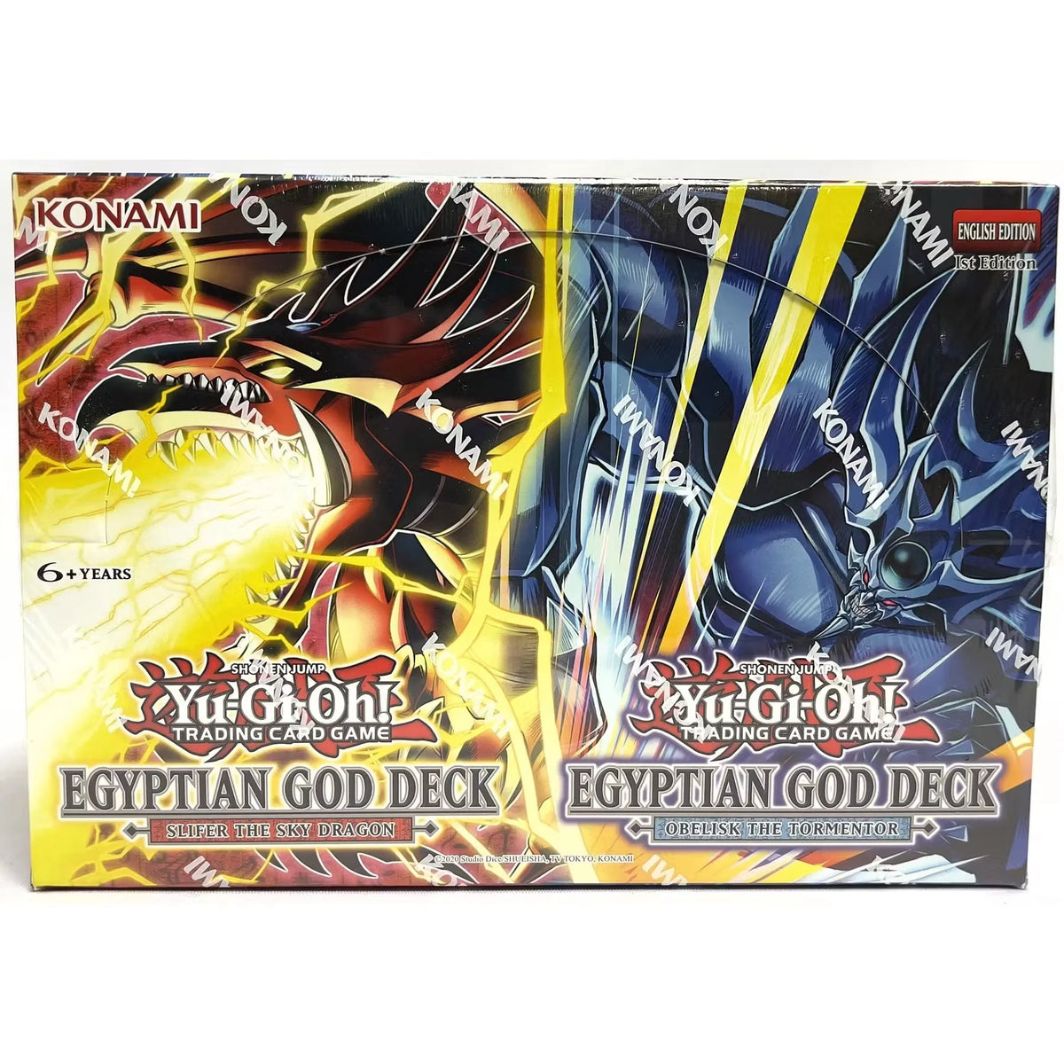 Yu-Gi-Oh Egyptian God 1st Edition Sealed Deck Box | 8 Decks (Ships Sealed Only) | P5177215