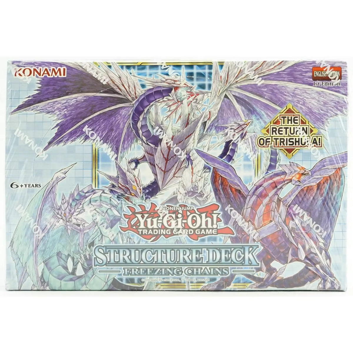 Yu-Gi-Oh Freezing Chains Structure Deck Box | 8 Decks Sealed | P5177218