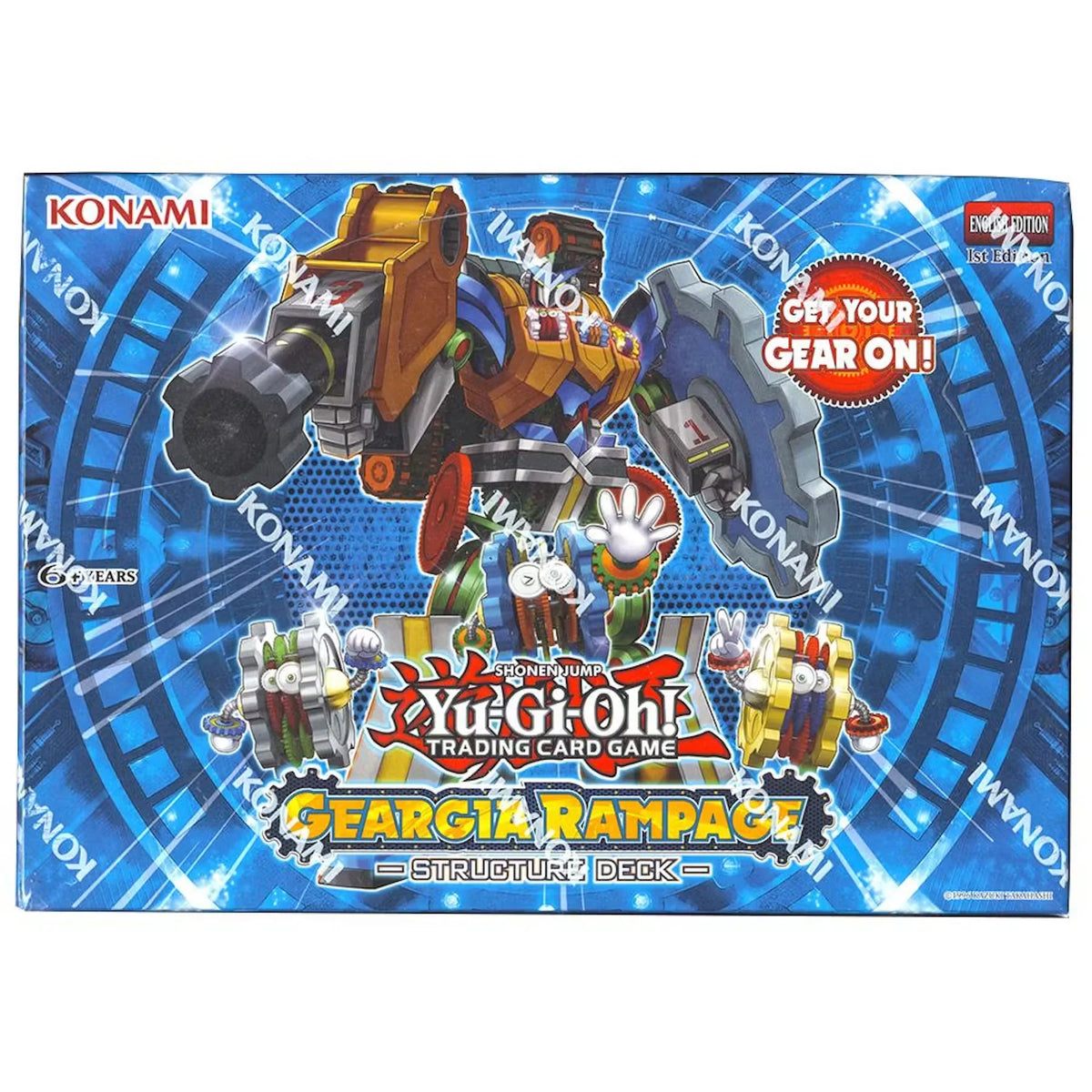 Yu-Gi-Oh Geargia Rampage Structure Deck Box (Ships Sealed Only) - D | P5177219