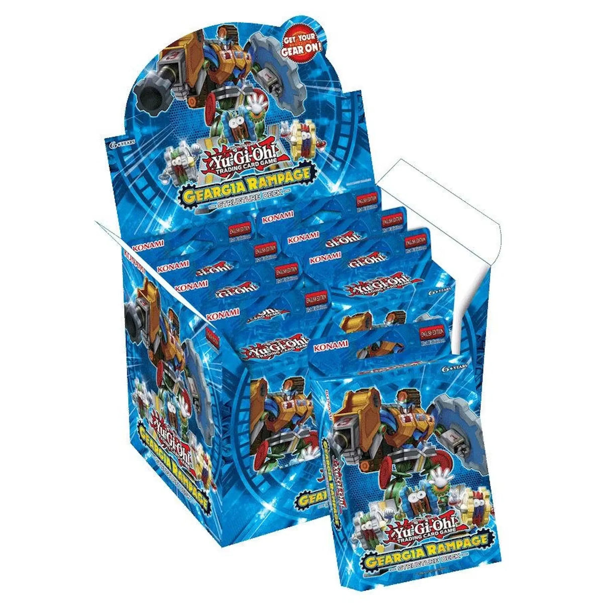 Yu-Gi-Oh Geargia Rampage Structure Deck Box (Ships Sealed Only) - D | P5177219