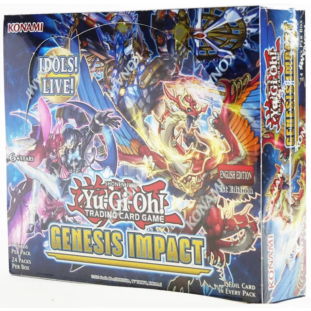 Yu-Gi-Oh Genesis Impact 1st Edition Booster Box | Sealed (Ships Sealed Only) | P5177220