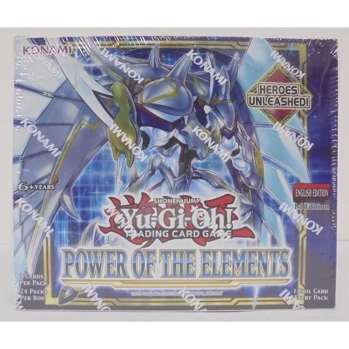 Yu-Gi-Oh Power of the Elements 1st Edition Booster Box (Ships Sealed Only) | P5177227
