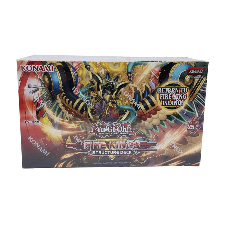 Yu-Gi-Oh Revamped Fire Kings Structure Deck Box | Sealed (Ships Sealed Only) | P5177230